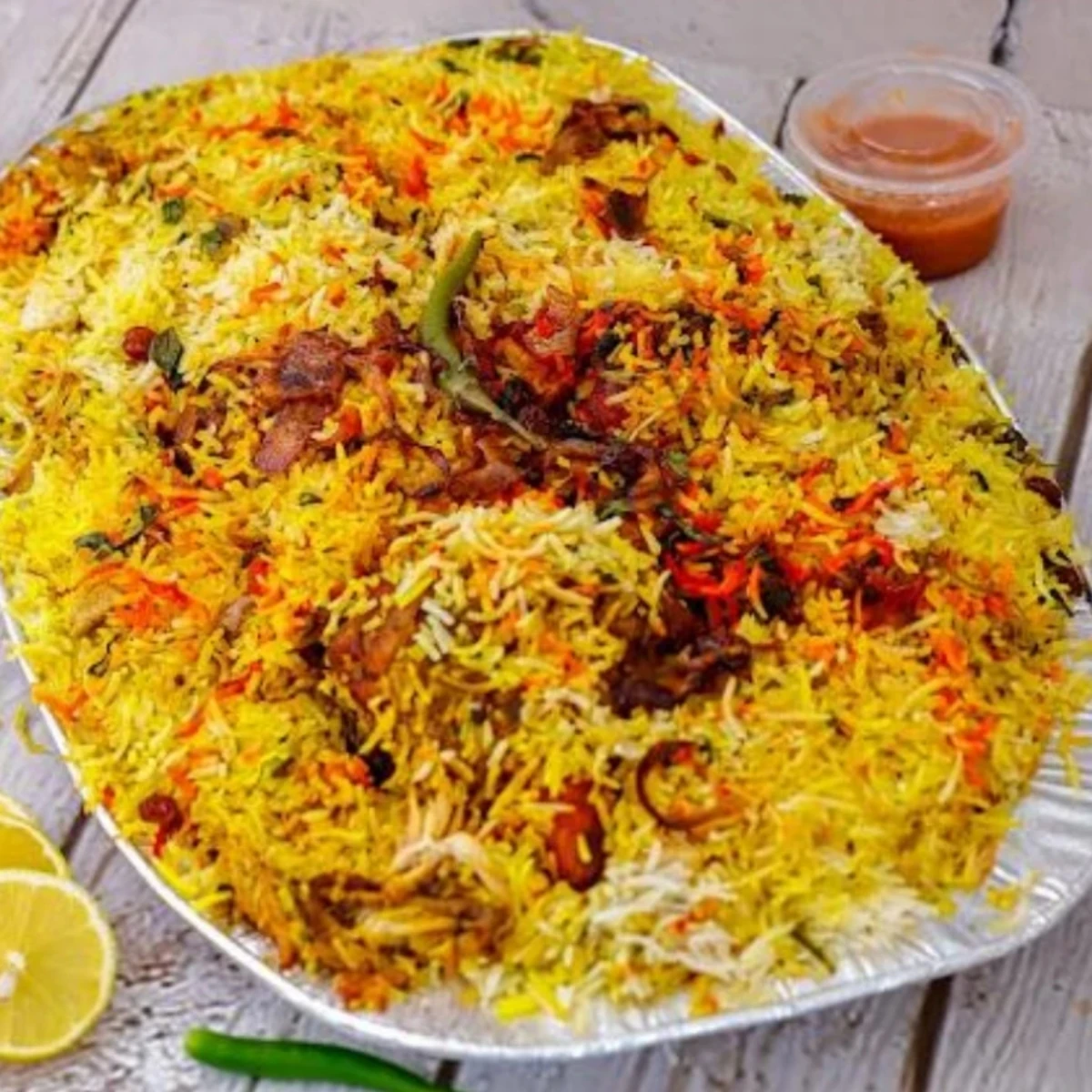 تكه برياني دجاج حيدر بادي